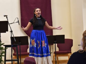Ella Vaughn, soprano, winner of the 2022 Nancy F. Walker Scholarship Competition in High School Vocal division. {{brizy_dc_image_alt entityId=