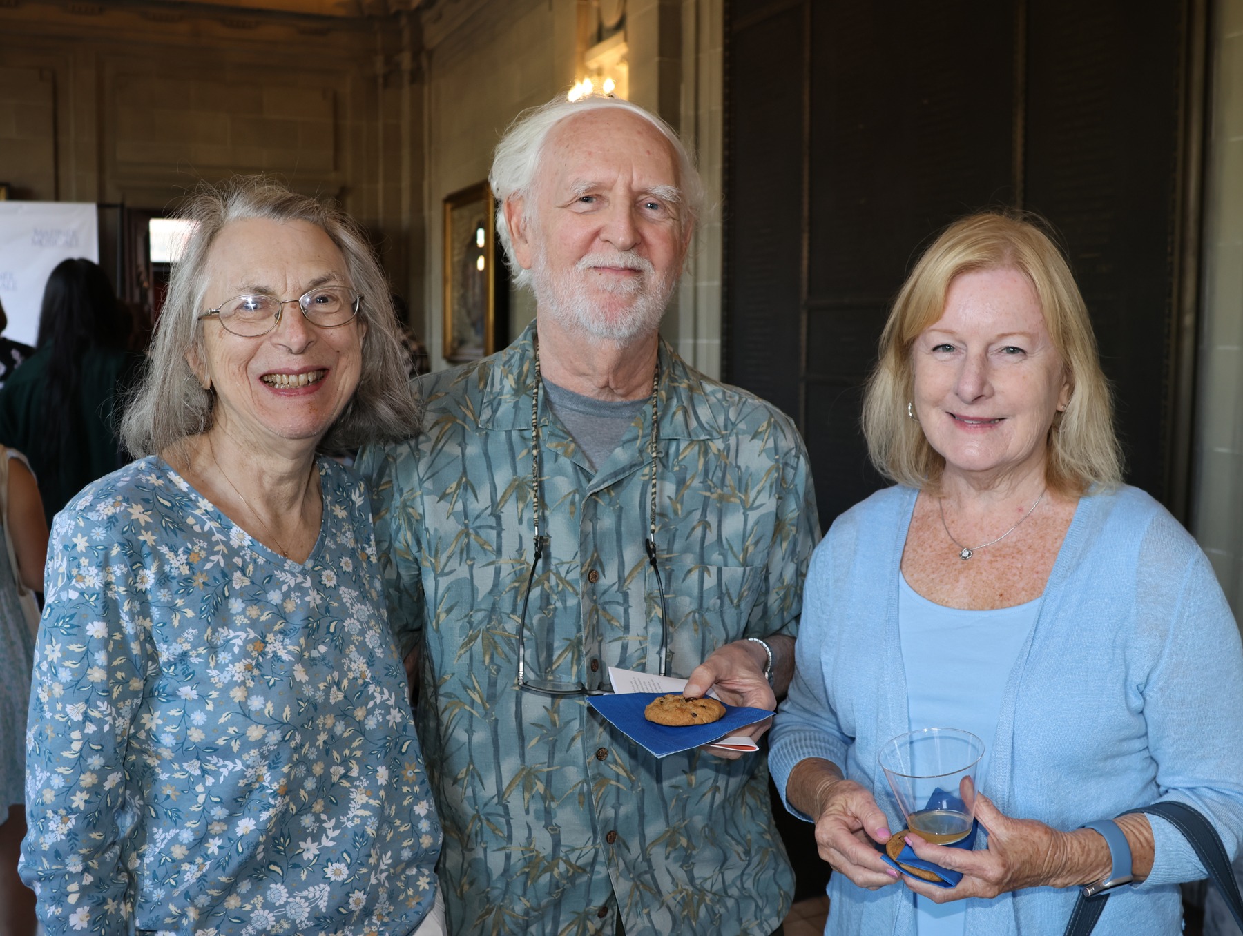 Carolmae and David Katz with Janelle Gelfand