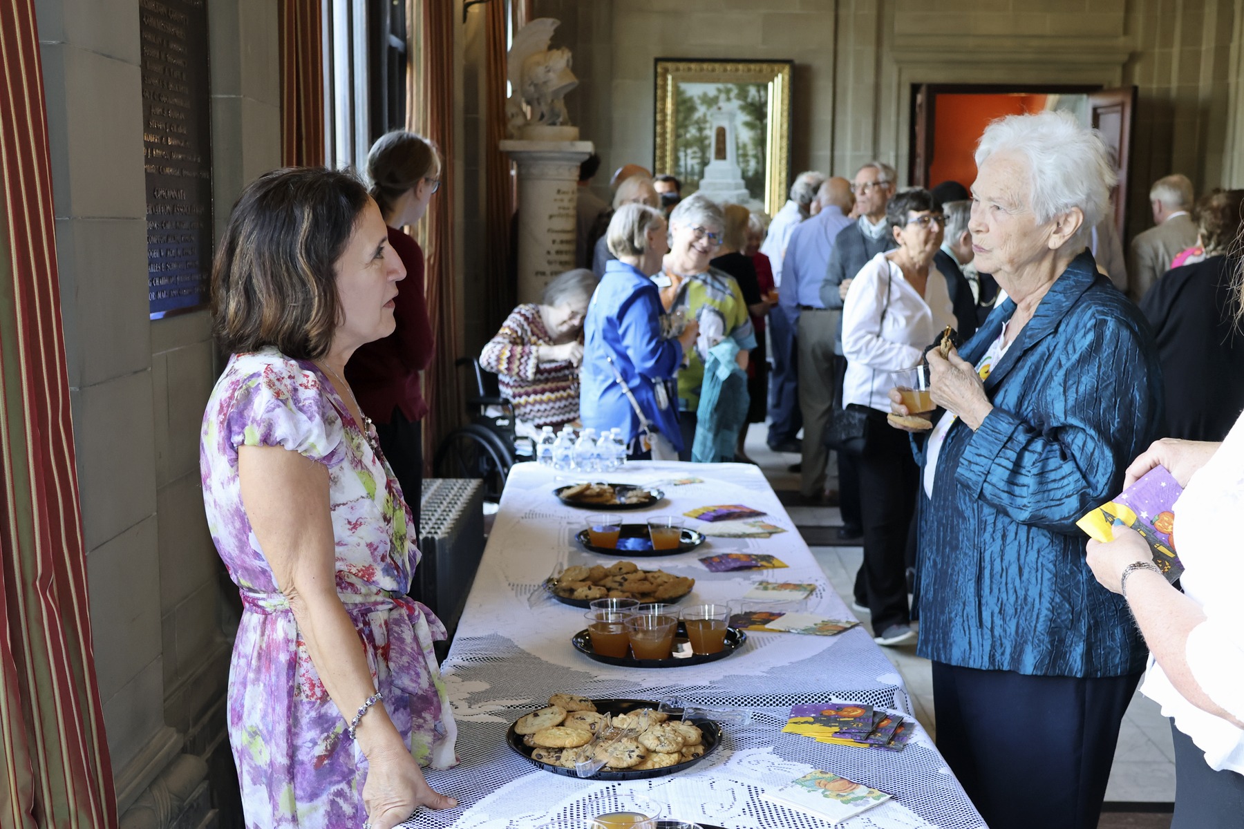 The Reception after the recital