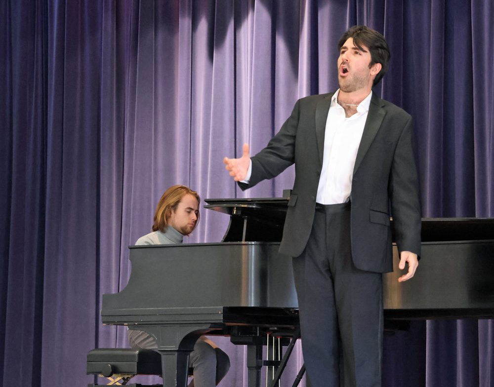 Benjamin Keating. piano, and Reed Gnepper, baritone {{brizy_dc_image_alt imageSrc=