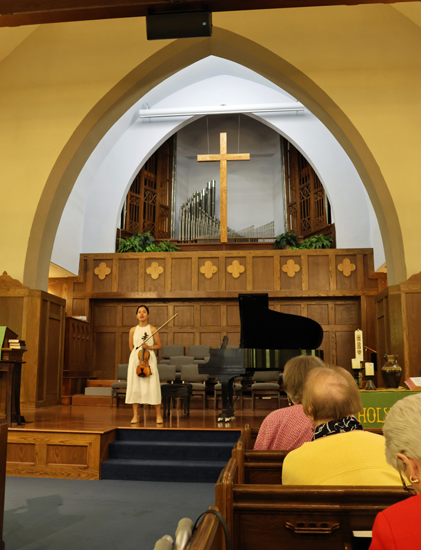 KayCee Galano, violin