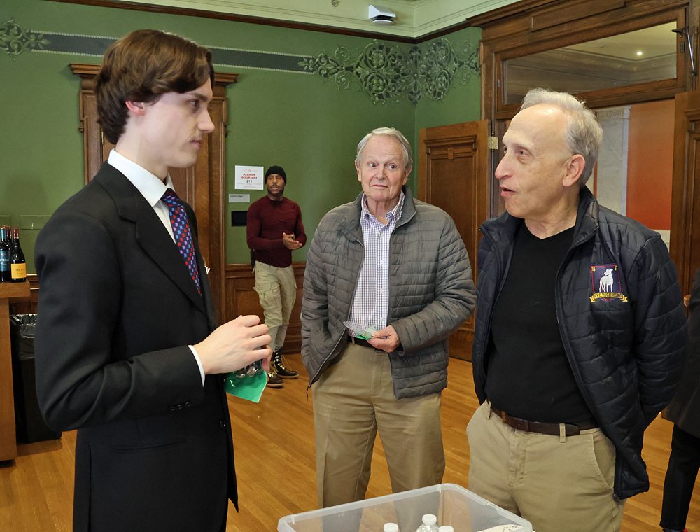 Jaeden with Charles Spencer and Jeff Bassin
