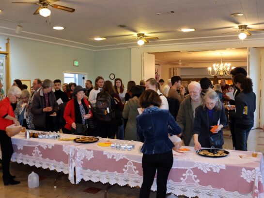 Post concert reception {{brizy_dc_image_alt imageSrc=