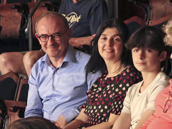 Pavel Vinnitsky, Professor of Clarinet at UC-CCM, with his wife and sonAnne-Daniel-Vinnitsky-balcony