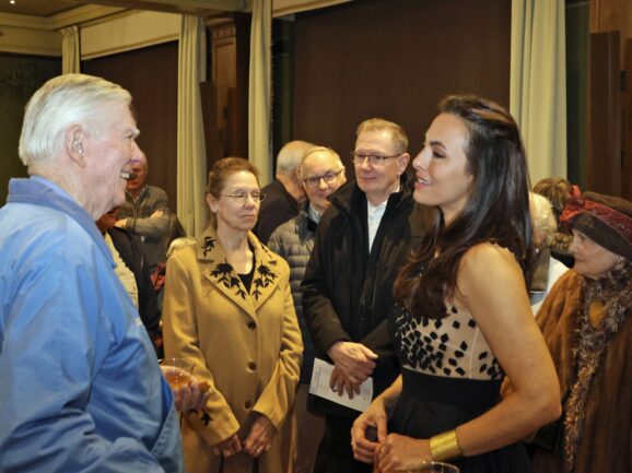 Isabel Leonard at the Reception