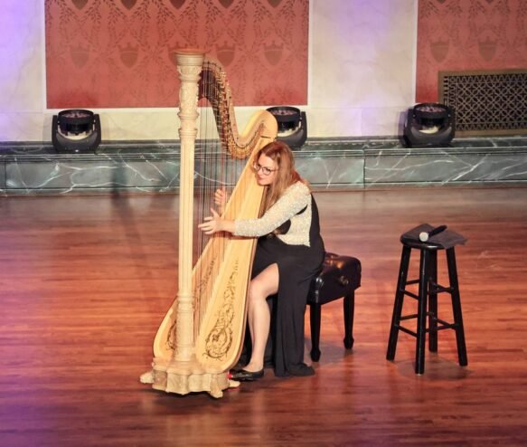 Bridget Kibbey, harp