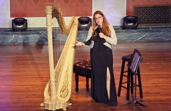 Bridget Kibbey, harp