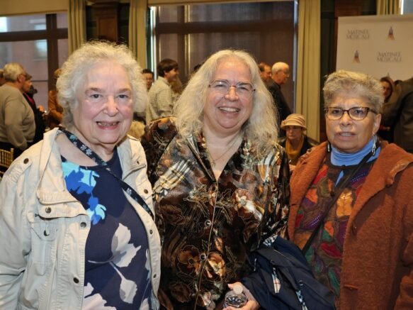 Joyce Alpiner, Linda Chatterjee and Susan Farber