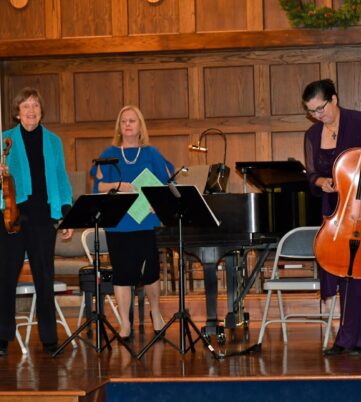 Brahms Trio - Matinee Musicale Cincinnati members performance on 12-11-2019