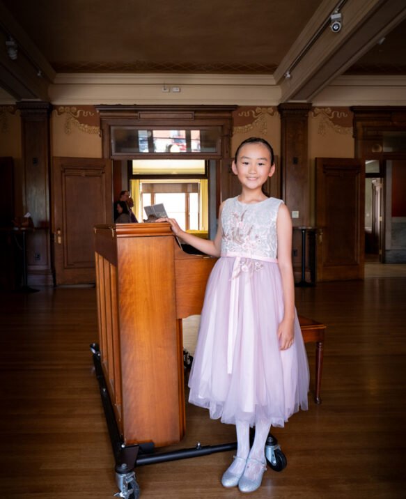 Girl at the piano Girl at the piano