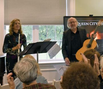 Suzanne Bona, flute, and {{brizy_dc_image_alt imageSrc=