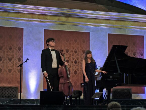 Zlatomir Fung, cello, Dina Vainshtein, piano