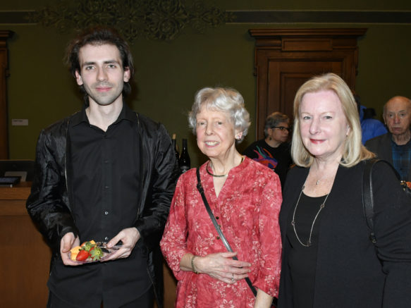 Alexandre Kantorow, piano, with Judy Martin and Janelle Gelfand