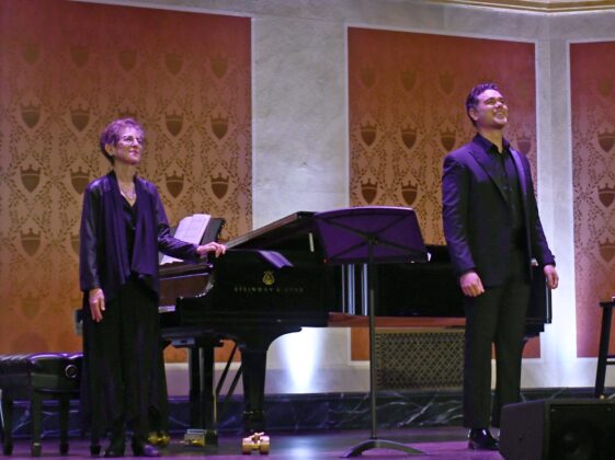 Donna Loewy, piano, and Elliot Madore, baritone