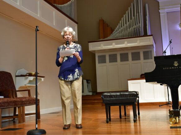 Judy Martin, Administrative Director for Matinée Musicale