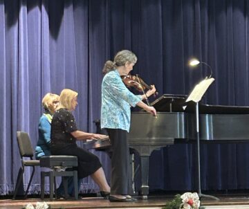 Gayna Bassin, violin, & Janelle Gelfand, piano