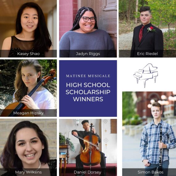 Matinee Musicale Cincinnati 2020 High School Scholarship Winners
