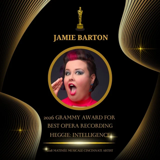 Congratulations to former MMC artist Jamie Barton for her win at the GRAMMY Awards this past weekend! 🏆